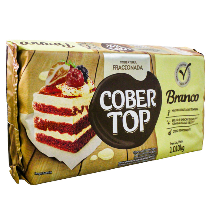 Cobertura De Chocolate Cobertop Blanco X 1Kg