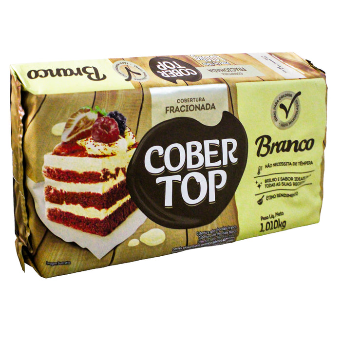 Cobertura De Chocolate Cobertop Blanco X 1Kg