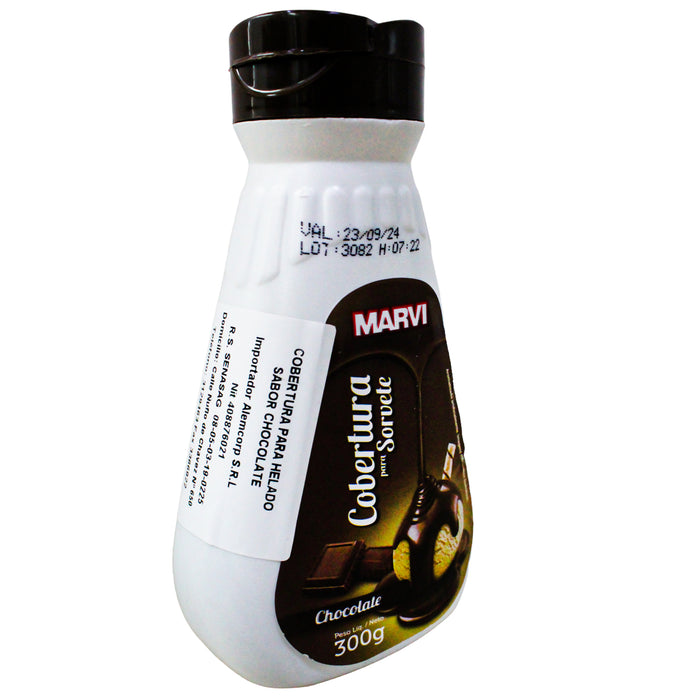 Cobertura Para Helado Marvi Sabor Chocolate X 300G