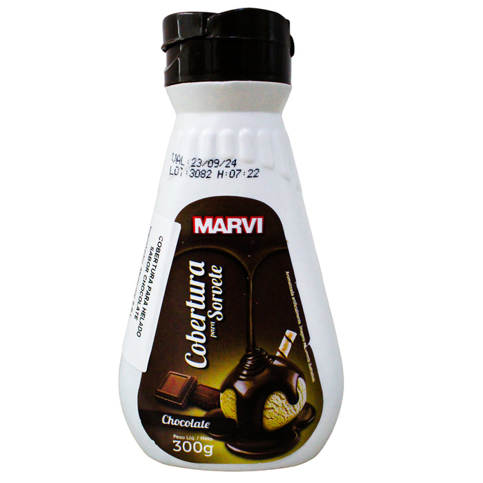 Cobertura Para Helado Marvi Sabor Chocolate X 300G
