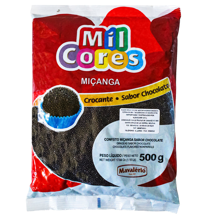 Grageas De Chocolate Mil Cores X 500G