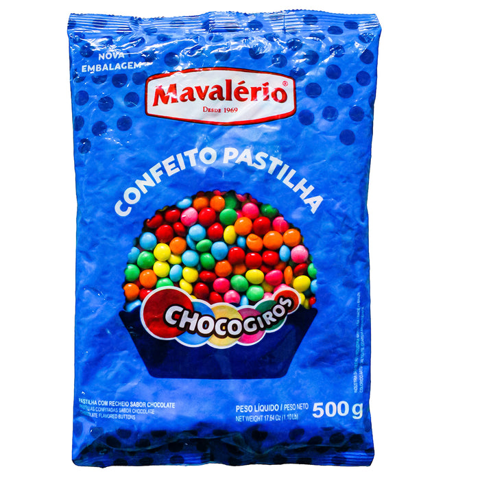 Chocolate Confitado Mavalerio Chocogiros X 500G