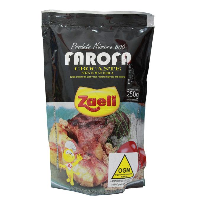 Zaeli farofa de mandioca crocante x 250gr