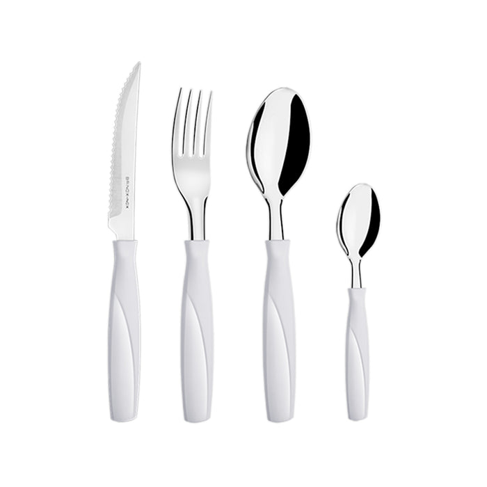 Cubiertos Set Brinox Gris Itaparica X 16 Piezas