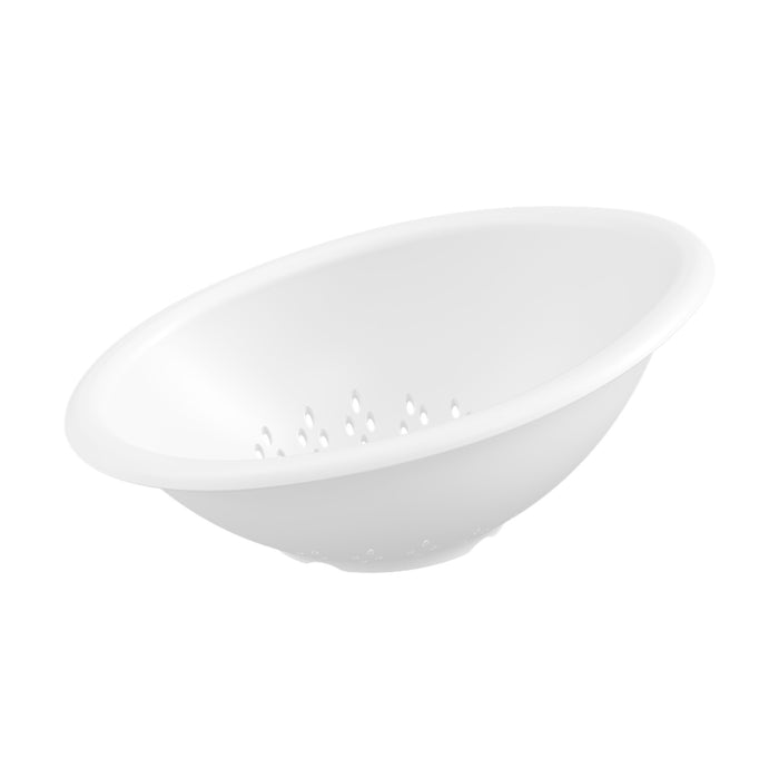 Colador De Plastico Coza Mix Color Blanco