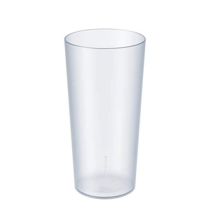 Conico De Plastico Coza Color Casual Cristal X 500Ml