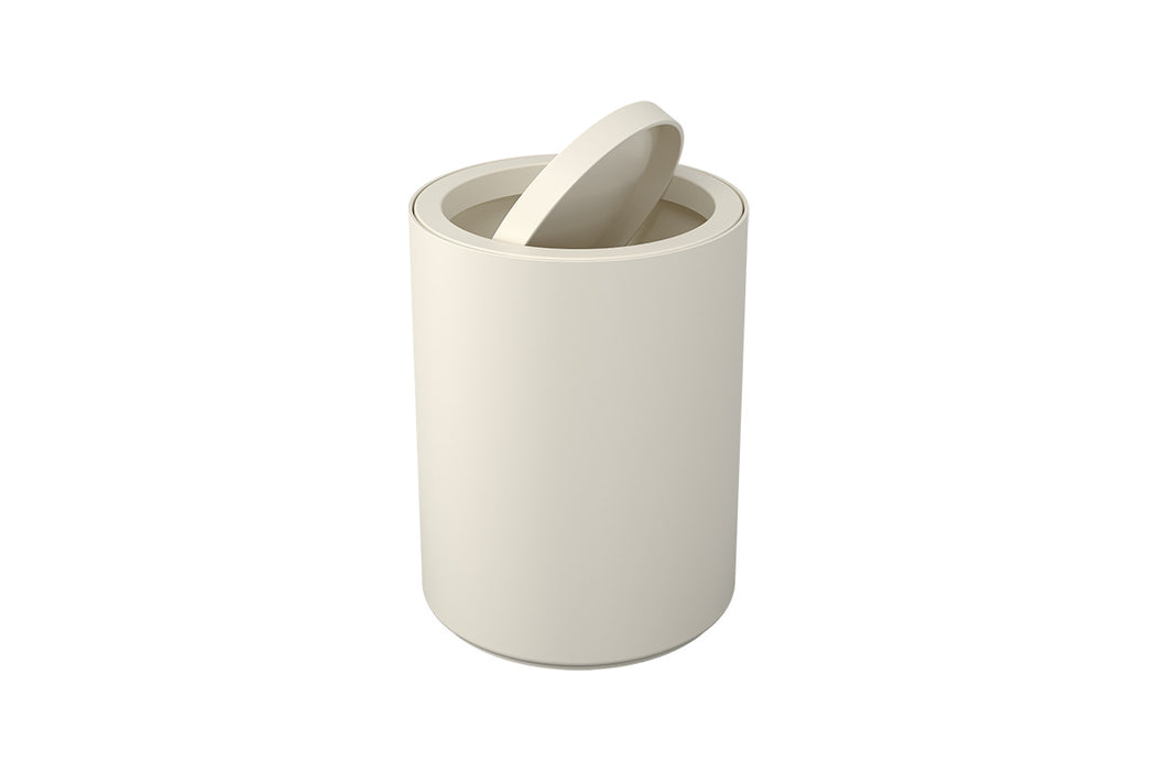 Basurero Coza Con Tapa Basculante Light Gray X 1L