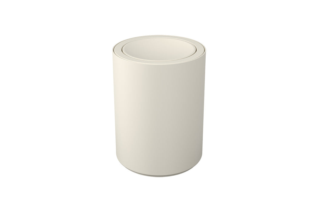 Basurero Coza Con Tapa Basculante Light Gray X 1L