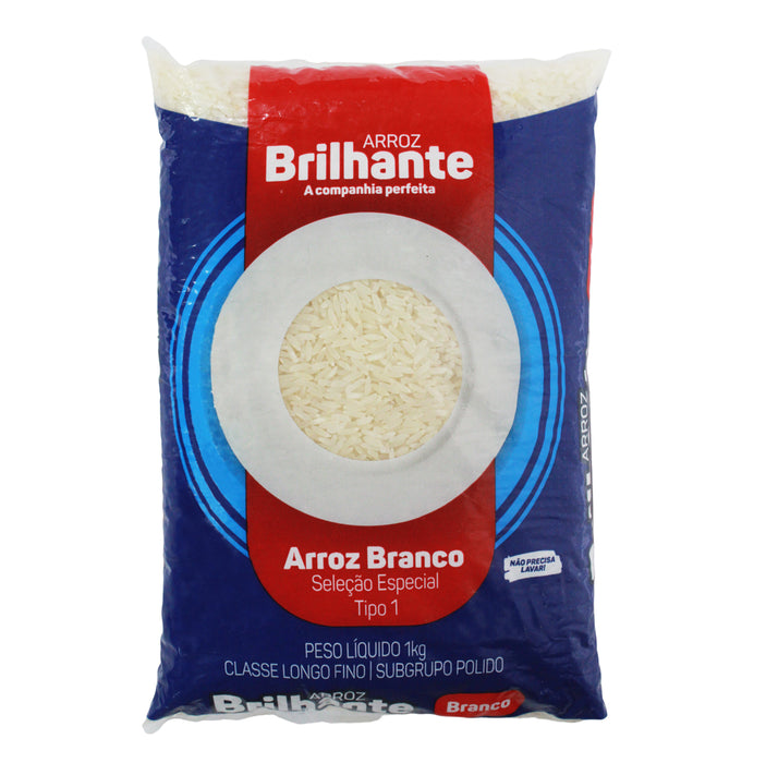 Arroz Branco Brilhante X 1Kg