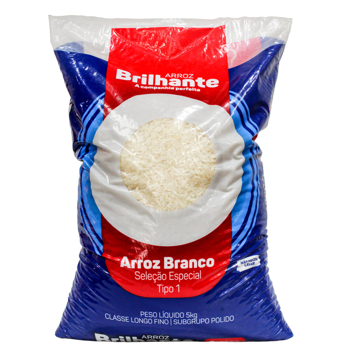 Arroz Brilhante Branco X 5Kg