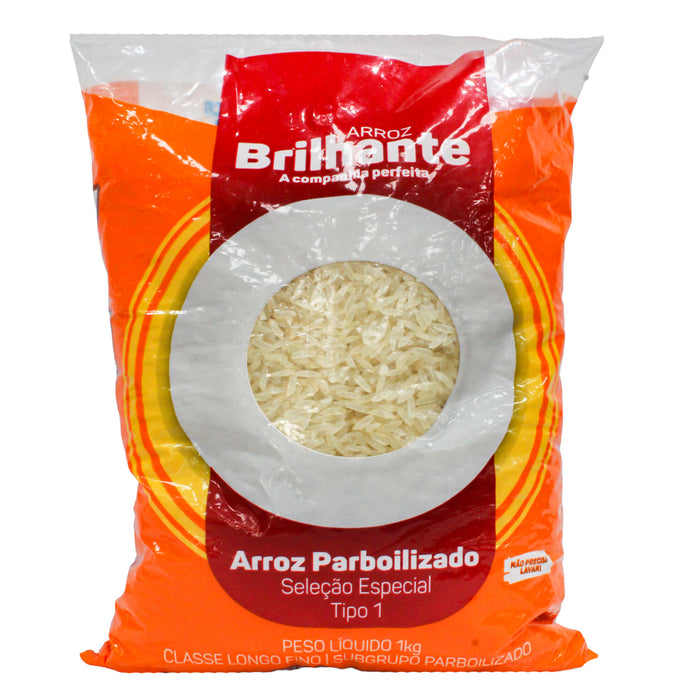 Arroz Brilhante Parboilizado X 1Kg