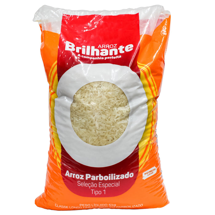 Arroz Brilhante Parboilizado X 5Kg