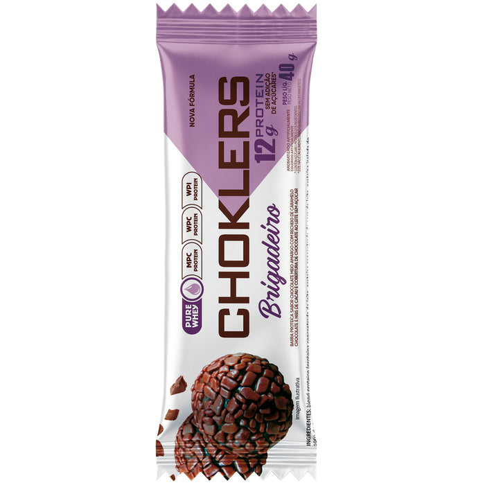 Barra Proteica Mix Nutri Brigadeiro Choklers X 40G