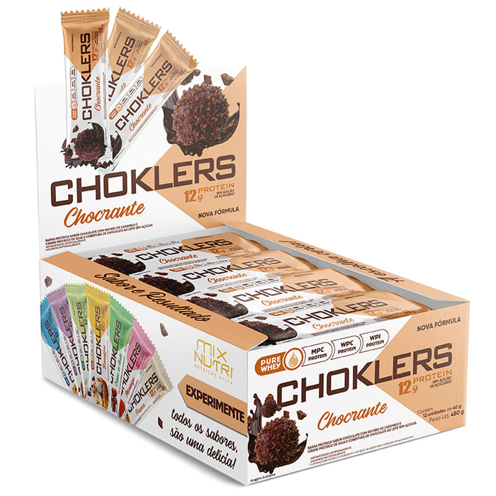 Barra Proteica Mix Nutri Chocrante Choklers X 40G
