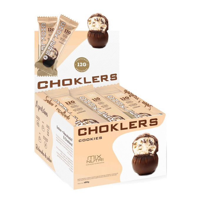Barra Proteica Mix Nutri Cookies Choklers X 40G