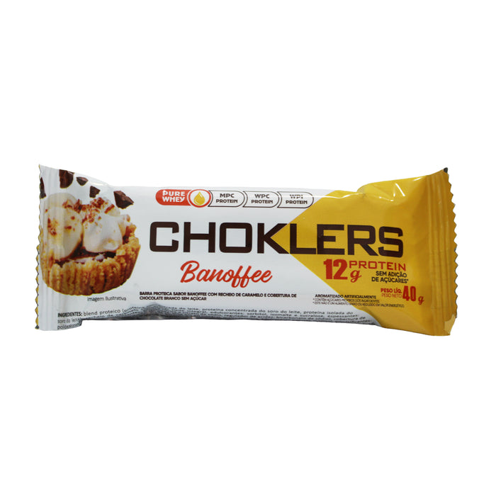 Barra Proteica Choklers Banoffee X 40G