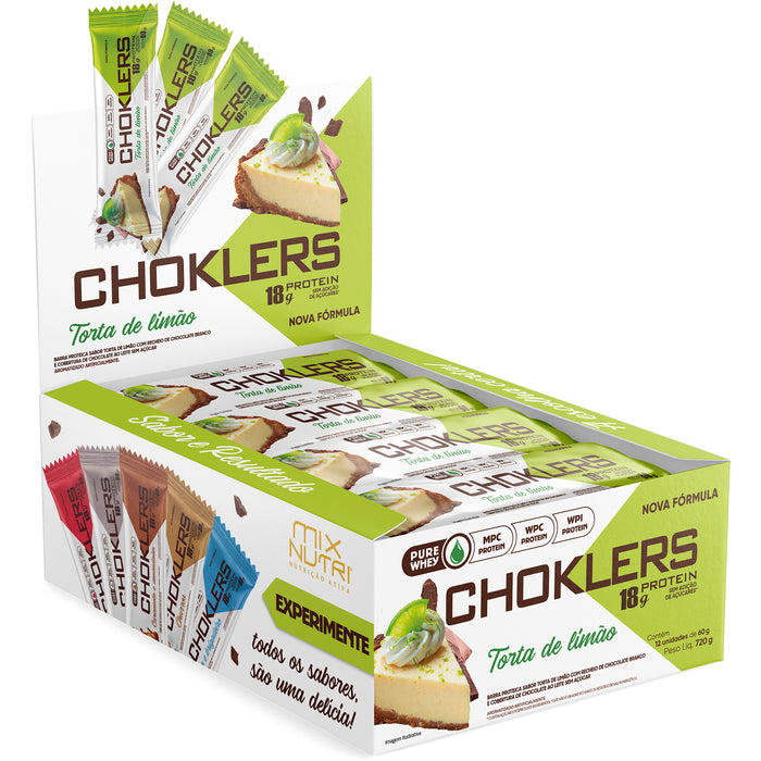 Choklers Barra Proteica Torta De Limon X 60G