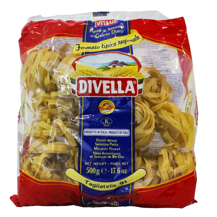 Divella Tagliatelle 91 Pasta Bolsa X 500G