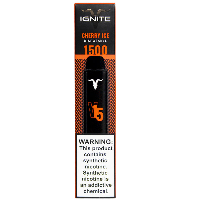 Ignite Vape V15 Cherry Ice 1500 Puffs