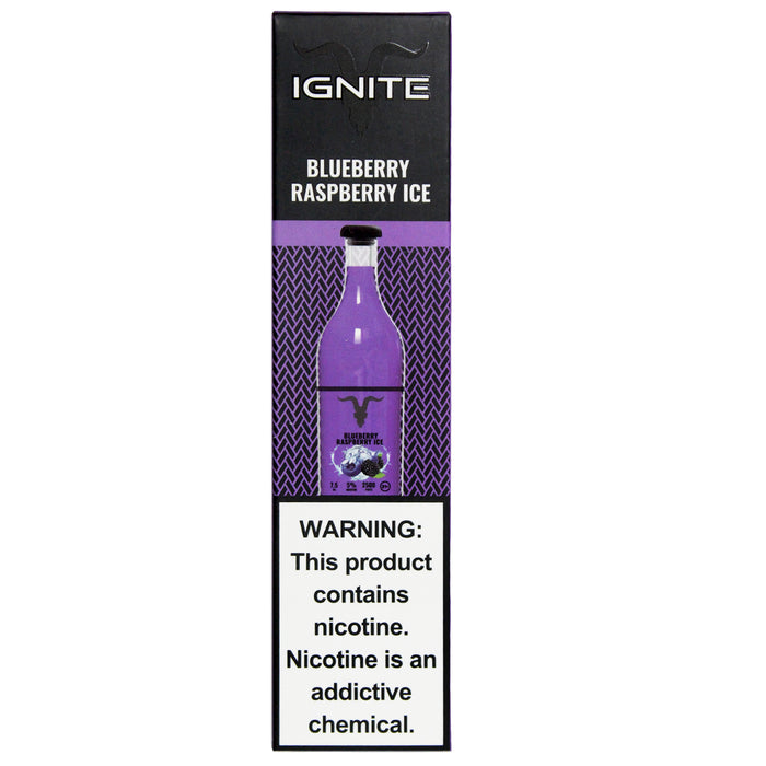 Ignite Vape Blueberry Raspberry Ice 2500 Puffs