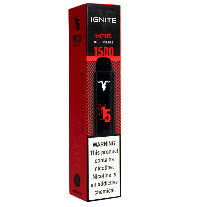 Ignite Vape V15 Skittles 1500 Puffs