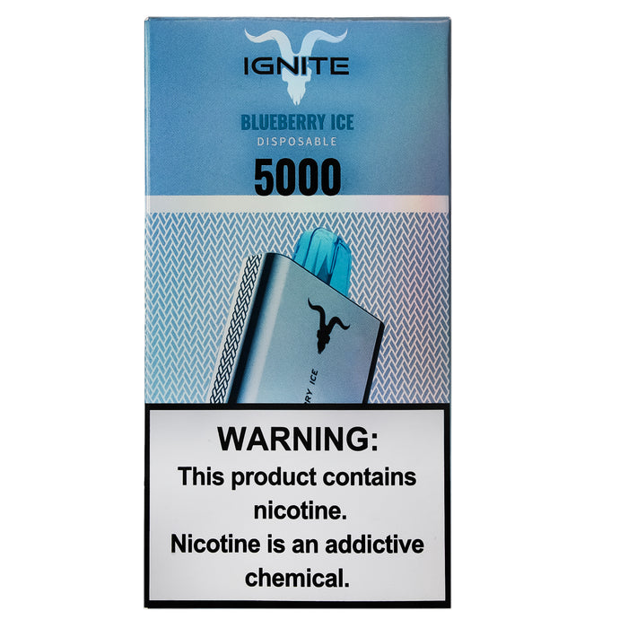 Ignite Vape Blueberry Ice 5000 Puffs