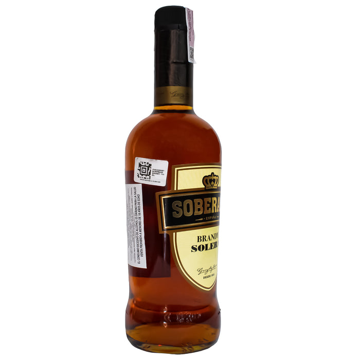 Brandy Soberano Solera Español X 700Ml