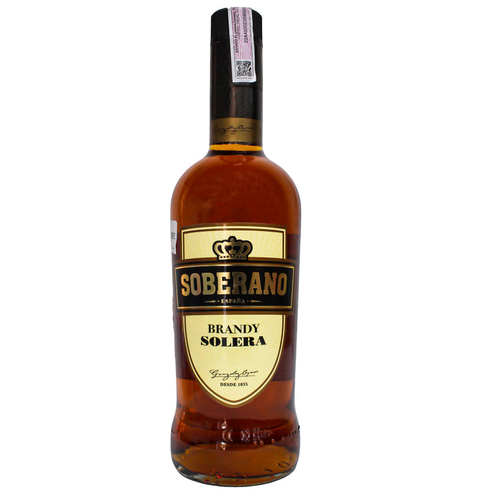 Brandy Soberano Solera Español X 700Ml