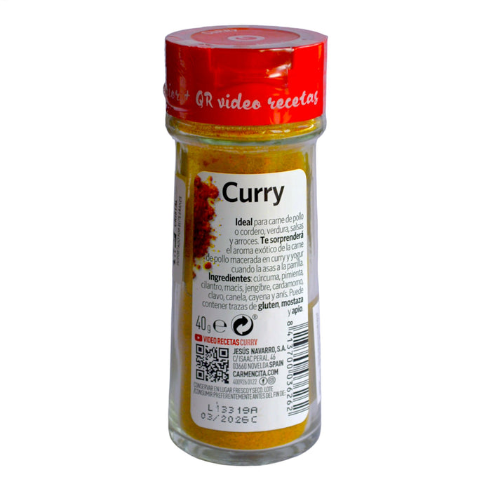 Curry Carmencita Frasco X 40G