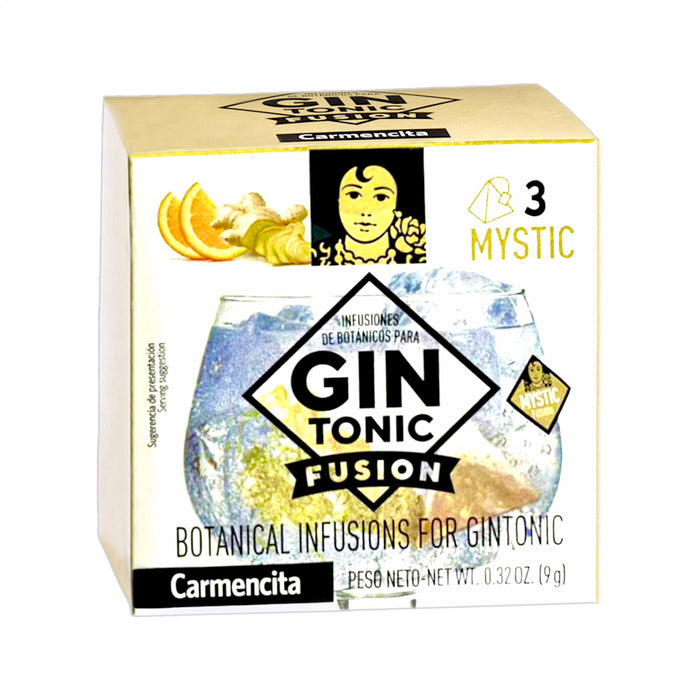 Carmencita Infusion Para Gin Tonic Mystic X 3 Unidades