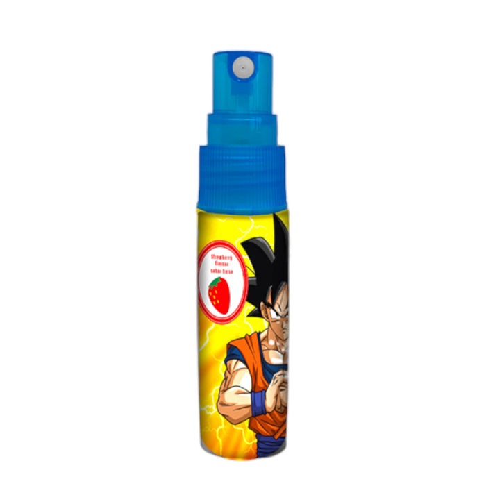 Caramelo Dragon Ball Liquido En Spray Sabor Fresa