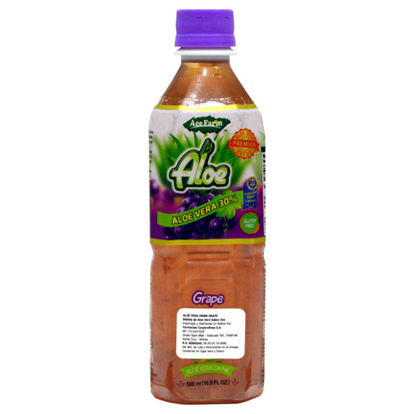 Bebida Hidratante Aloe Vera Drink Grape X 500Ml
