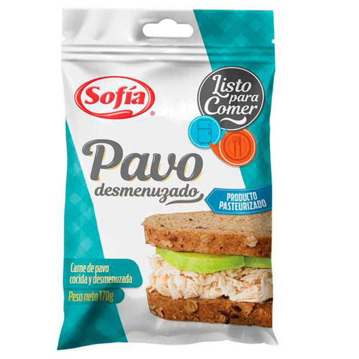 Carne Sofia Pavo Desmenuzado X 170Gr