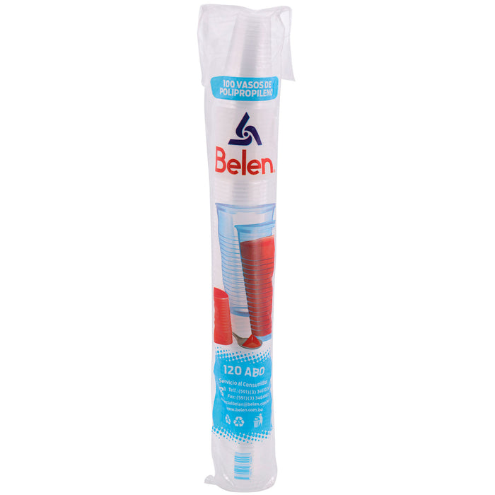 Belen Vasos Desechables De 120Ml X 100 Unidades