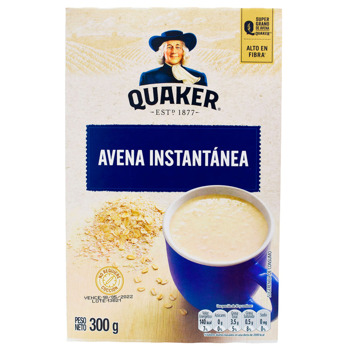 Avena Instantánea Quaker X 300G