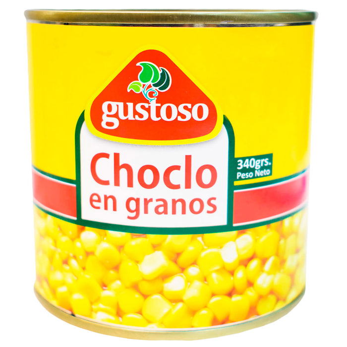 Choclo Gustoso Enlatado X 340G
