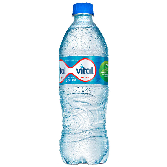 Agua Vital Con Gas X 600Ml