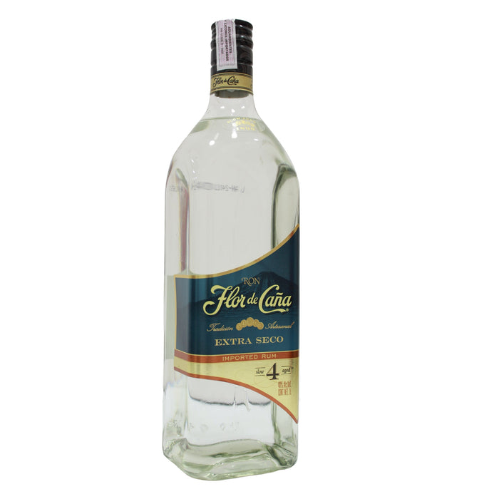 Ron Flor De Caña 4 Años Extra Seco X 1 L