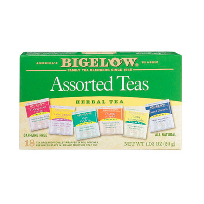 Bigelow assorted teas x 18 ct