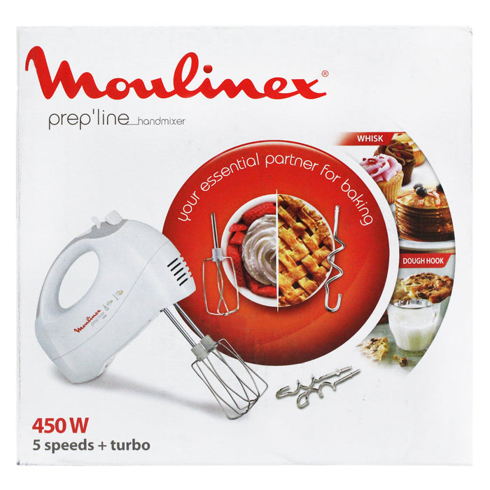 Batidora Manual Moulinex 450W De Potencia