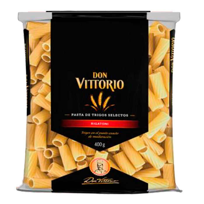 Don Vittorio Fideo X 400Gr Rigatoni Desc