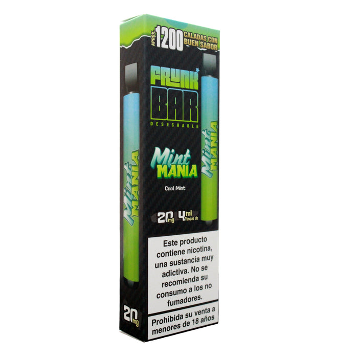 Frunk Bar Mint Mania Vape 1200 Puffs