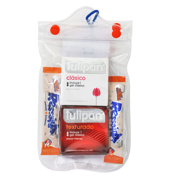 Combo Seguro 2 Preservativos Tulipa 2 Ressaka