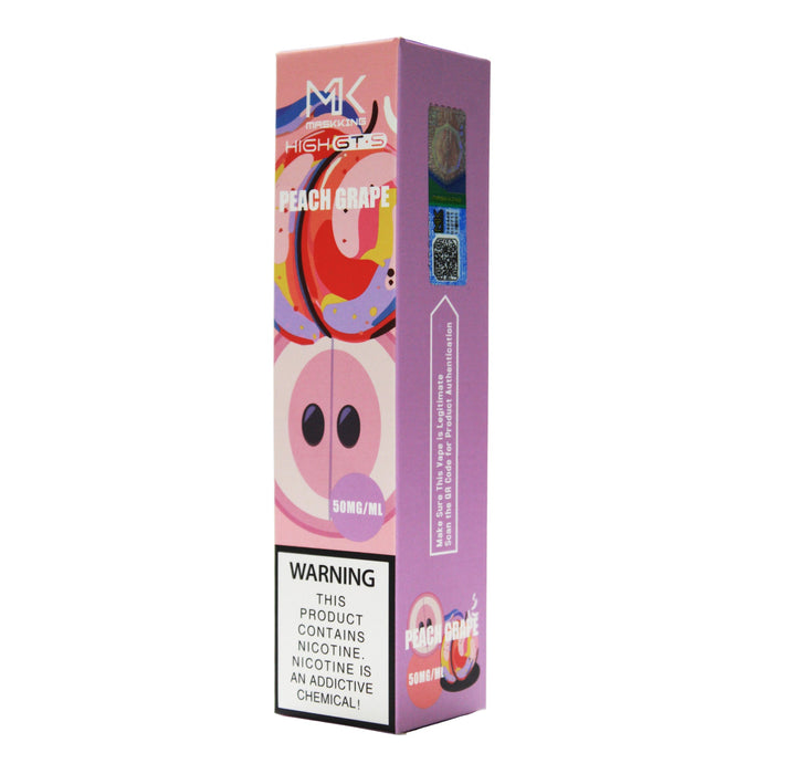 Maskking Gts High Vape Peach Grape X 50Ml
