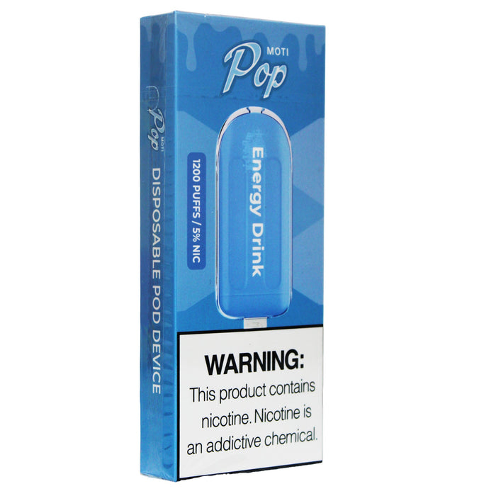 Moti pop vape energy drink puffs