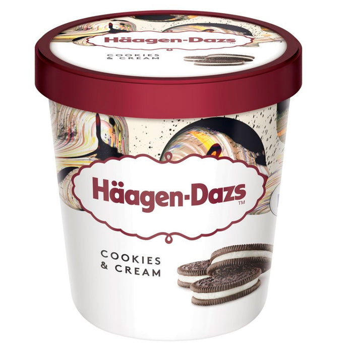 Haagen dazs cookies cream x 473ml