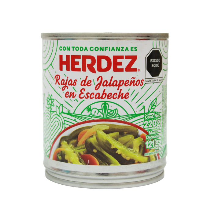 Chiles Jalapeños Herdez En Escabeche X 220G