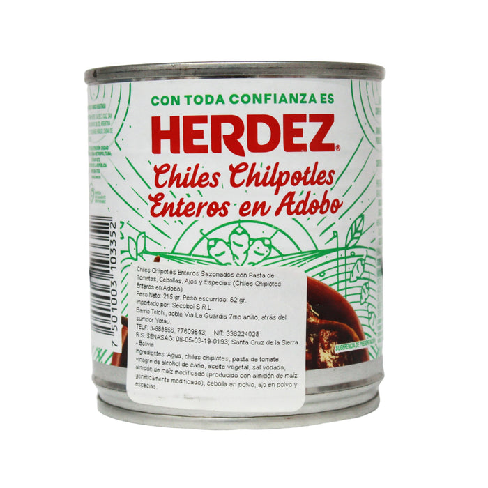 Chiles Chipotles Herdez En Adobo X 215G