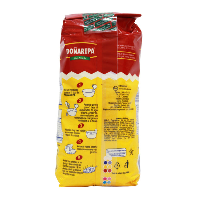 Harina Precocida Donarepa Maíz Amarillo X 1Kg