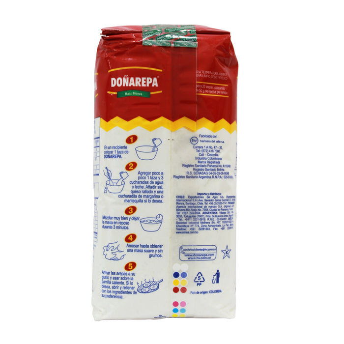 Harina Precocida Donarepa Maíz Blanco X 1Kg